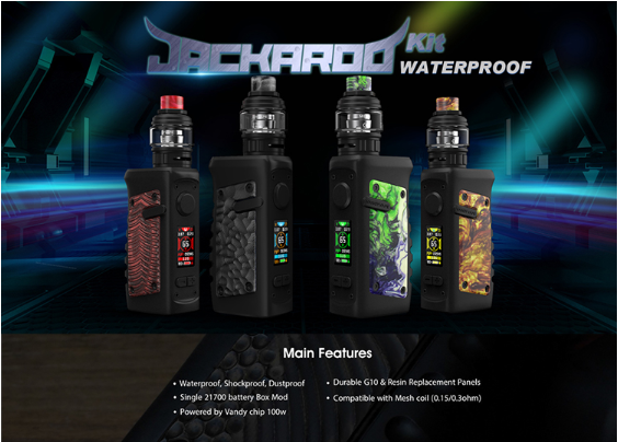 Vandy Vape Jackaroo Waterproof 100W Kit