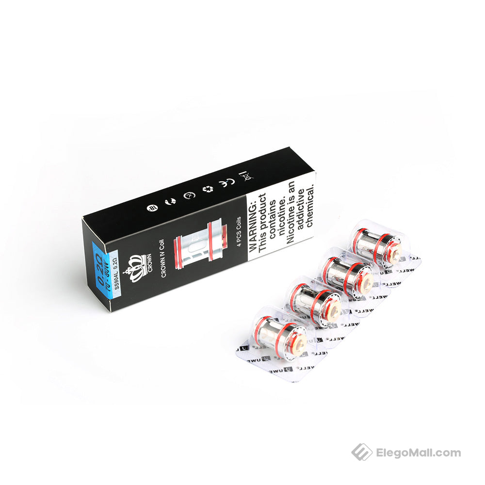 Uwell Crown IV Replacement Dual SS904L Coil 4pcs/pack